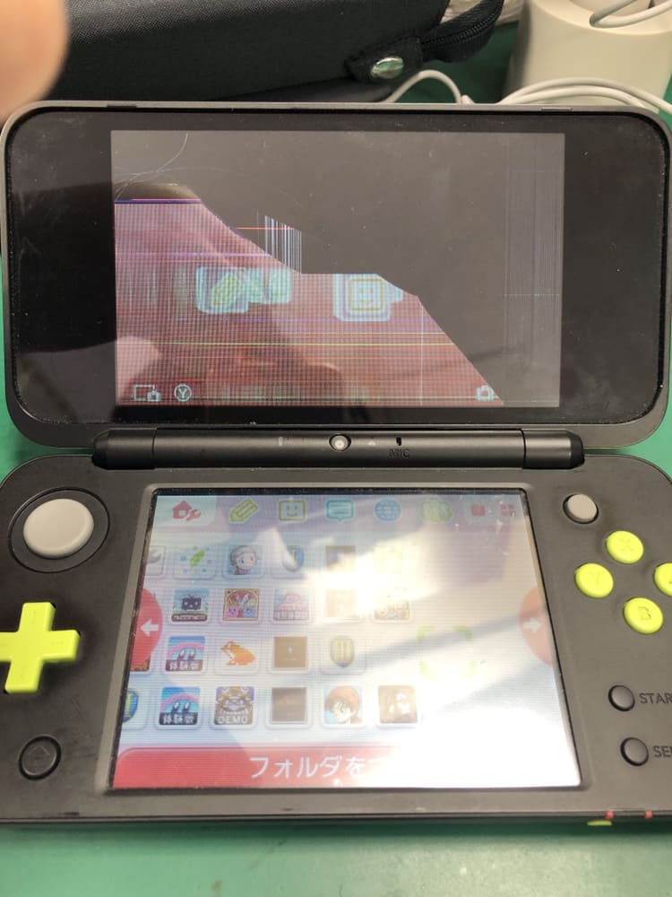 ＊ホピさま専用画面のため購入できません＊ 世田谷区】画面映らない！？Newニンテンドー2DS LLの上画面交換